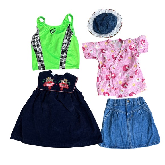 Other - Lot of Vintage Girls Clothes - Osh Kosh, Jacques Moret, ElfinDoll, etc. Resell